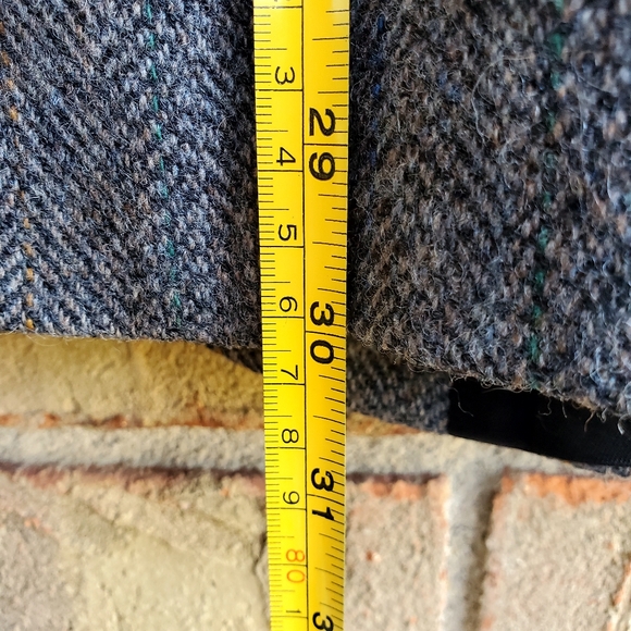 Wool Holiday Winter Blazer Men's 44 Streetwear Fashion Oversize Loose Ca… - Picture 8 of 10